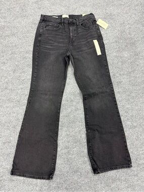 Universal Threads High Rise Flare Jeans Black Size 12Long